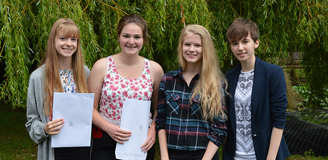 Pipers celebrate increase in top GCSE grades