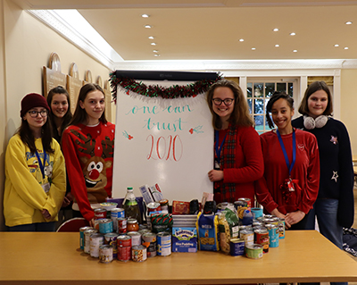 Senior students make donation to One Can Trust