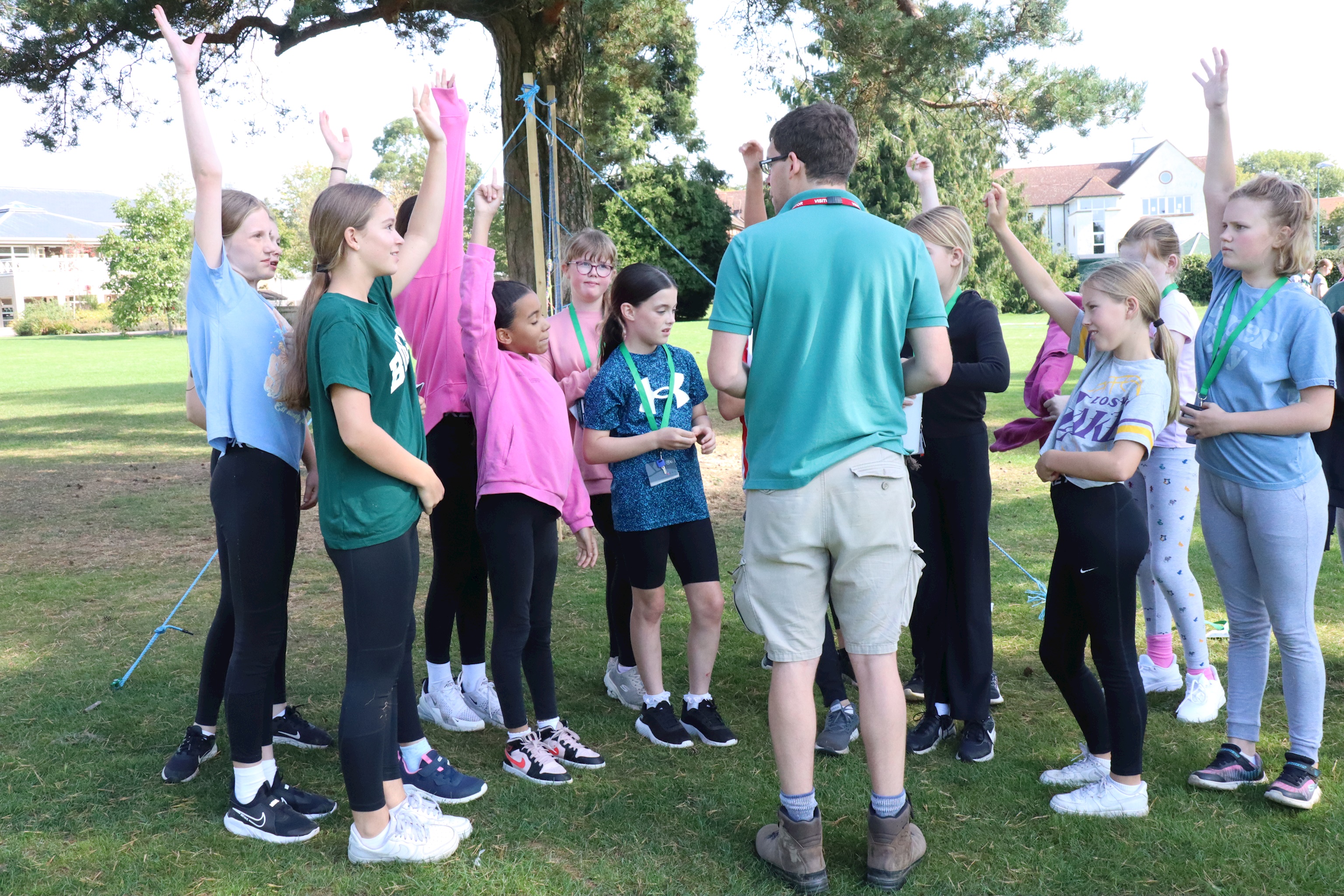 Year 7 Join Forces on Team Building Day