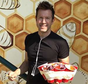 Honeybee mural taking shape