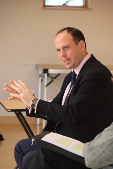 Pipers students welcome local MP for Q&A session